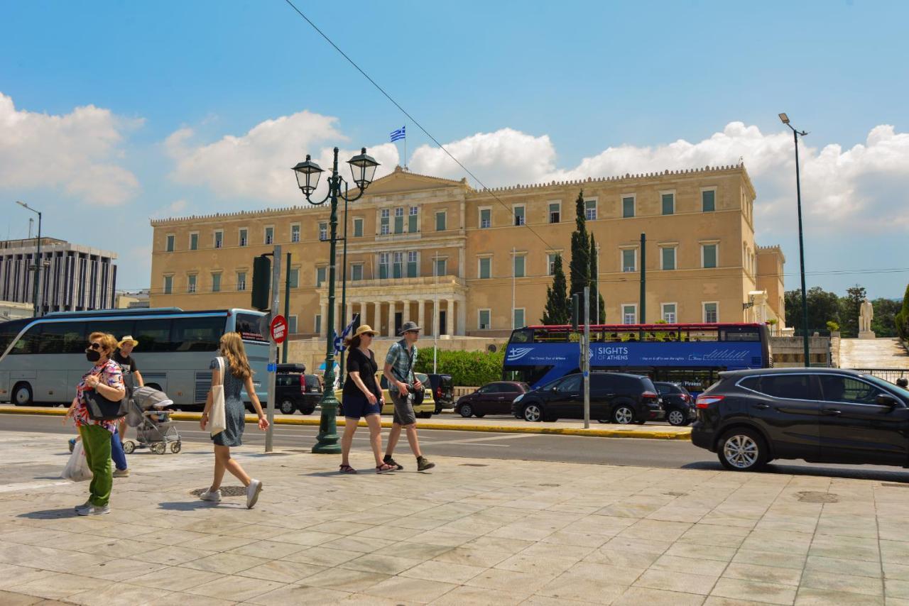 Athens Central Apartment In Front Of Metro Syntagm Εξωτερικό φωτογραφία